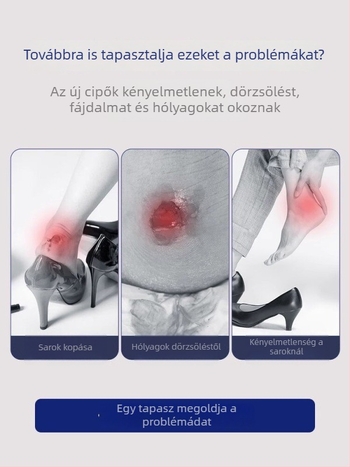 Dörzsölésmentes sarokvédő párnák magas sarkú cipőkhöz
