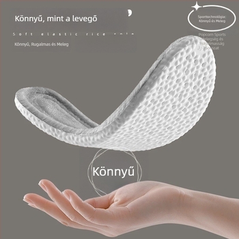 Szuper puha báránygyapjú meleg talptalp sporthoz – ütéscsillapító, vastag bolyhos fleece-betétes téli talptalp