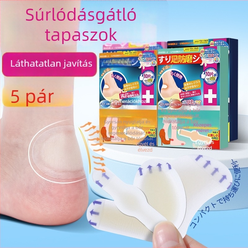 Magas sarkú cipőhöz való sarkvédő tapaszok – dörzsölés és vízhólyag elleni párnák
