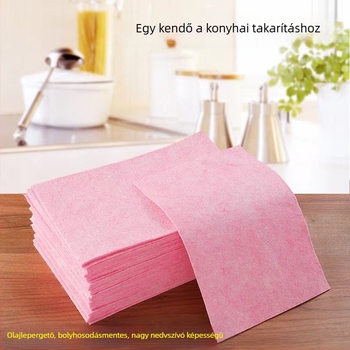 30x30 Kókuszhéj tisztító kendő, megvastított, olajálló, konyhai tisztító kendő