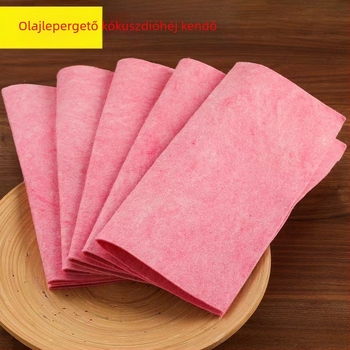 30x30 Kókuszhéj tisztító kendő, megvastított, olajálló, konyhai tisztító kendő