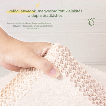 Vastagított luffa törlő – többfunkciós, nedvszívó konyhai törlő