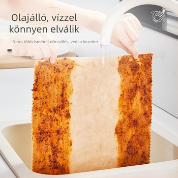 Vastagított luffa törlő – többfunkciós, nedvszívó konyhai törlő