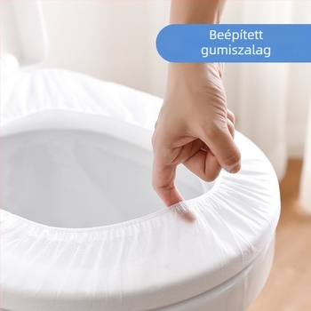 Egyszer használatos vécéülőke párna nemszövött anyagból – higiénikus, szülés utáni nőknek, utazásokhoz és szállodákhoz, egyedi csomagolás