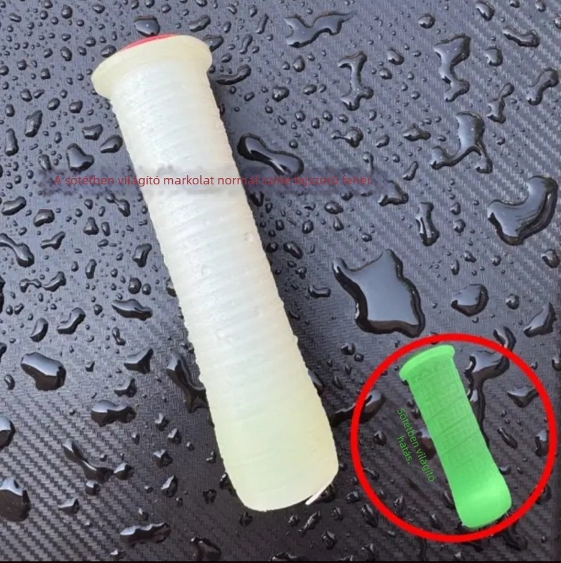 Horgászbot nyélvédő burkolat, 3. generáció, 18 cm, szilikon markolat, vastagabb stopper
