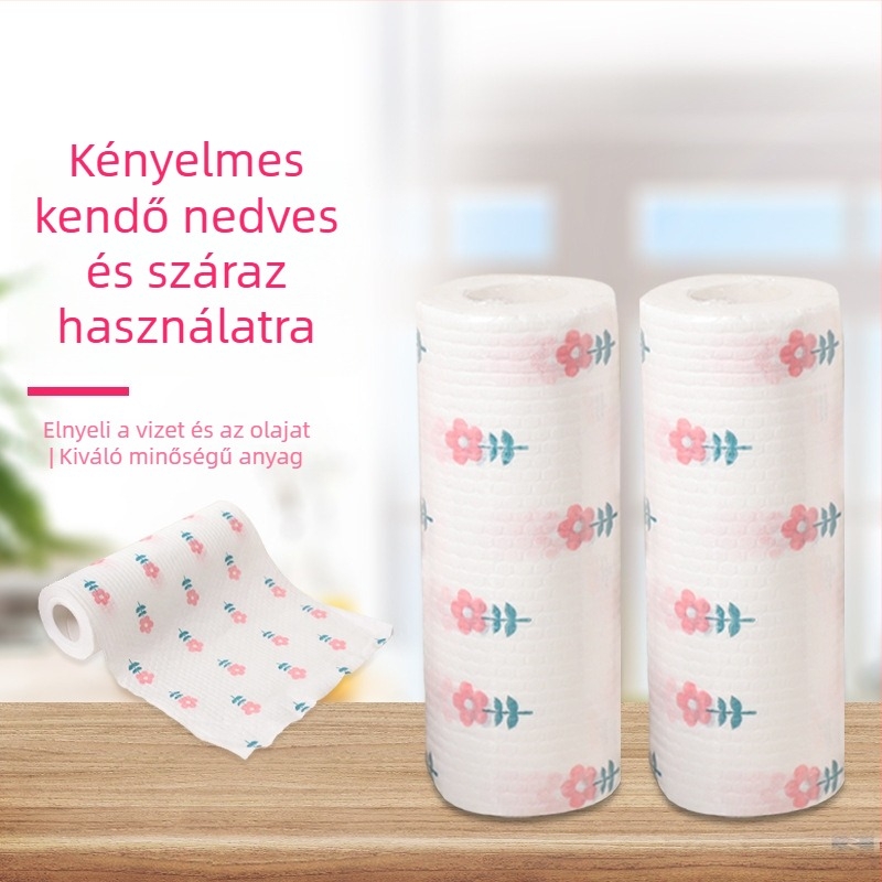 Konyhai törlőruha – nedves és száraz használatra, egyszer használatos, nem szövött anyag