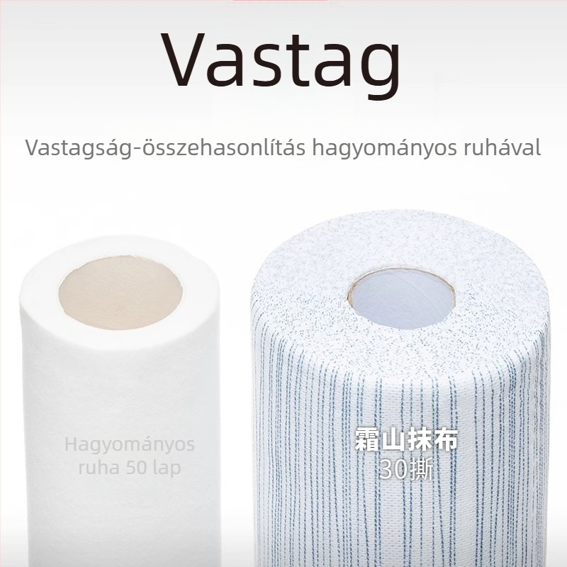 Egyszer használatos konyhai törlő, vastagított, szálmentes, vízfelvétel, nedves és száraz használat, zsírtalanításhoz