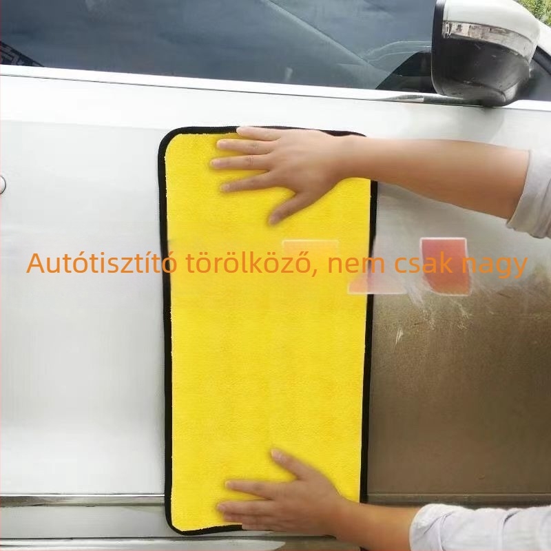 Vastag autó tisztító kendő, rendkívül nedvszívó, szöszmentes, nyommentes, üveg és felületek tisztítására.