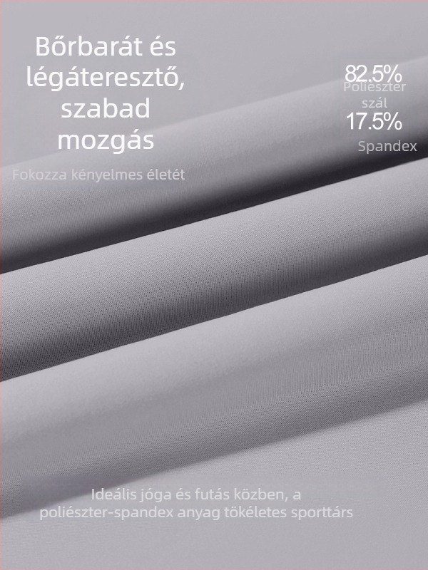 Őszi–téli karcsúsító jóga dzseki varrott részletekkel, ujjas felső