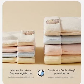 Pamut babasapka, uniszex, 0–12 hónap, tavasz és ősz