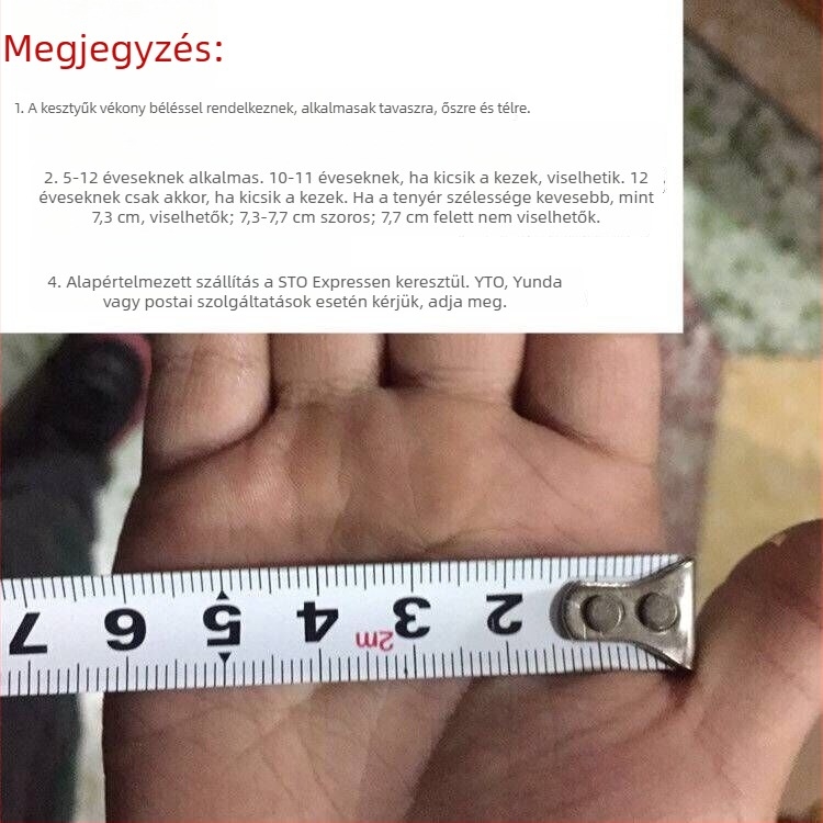 Gyerekeknek tervezett évszakokhoz igazodó kesztyű kerékpározáshoz és egyensúlyos kerékpárokhoz, csúszásmentes, UV‑védelem