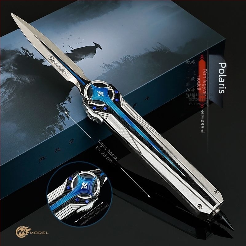 Polaris Delta rugós működésű modellfigura fémötvözetből