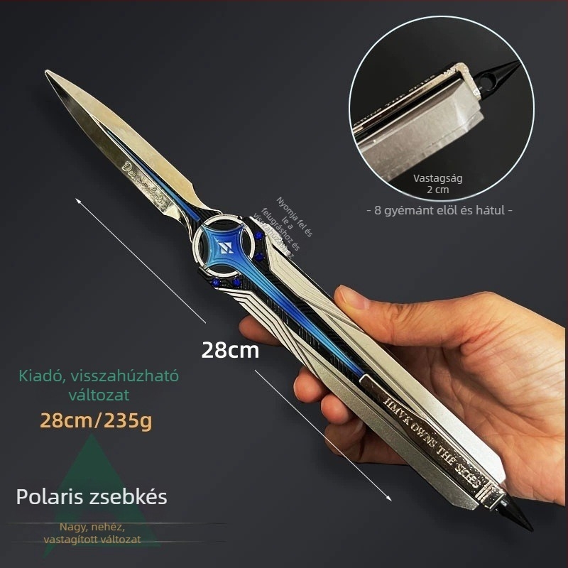 Polaris Delta rugós működésű modellfigura fémötvözetből
