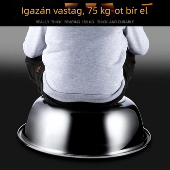 Személyre szabott rozsdamentes acél medence – nagy multifunkcionális mosogatómedence a konyhában, mosogatáshoz, arc- és lábápoláshoz