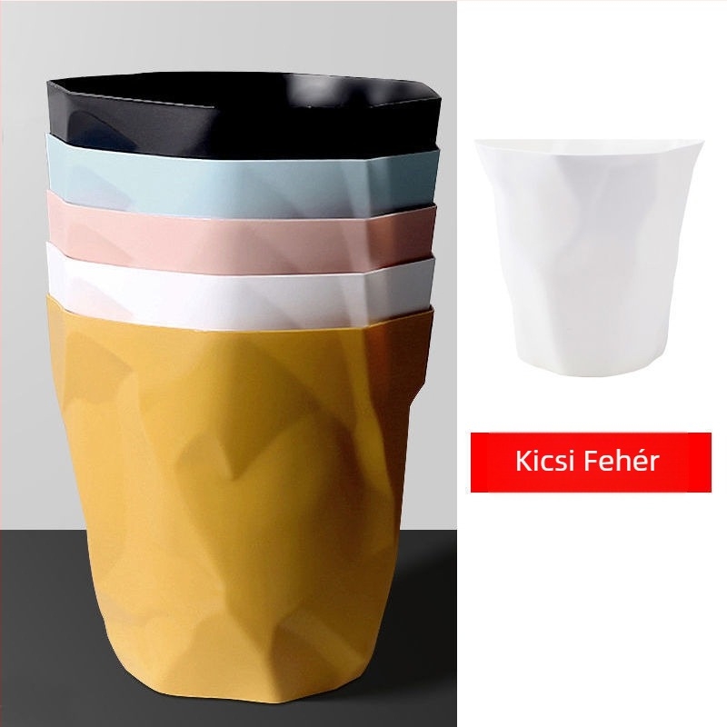 12 literes skandináv stílusú redőzött szemetes, nappaliba, konyhába, fürdőszobába és hálószobába
