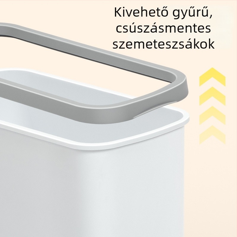 Otthoni szemetes készlet kompakt kivitelben: fürdőszoba, konyha és vécé számára