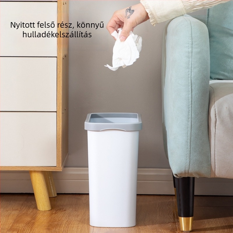 Otthoni szemetes készlet kompakt kivitelben: fürdőszoba, konyha és vécé számára