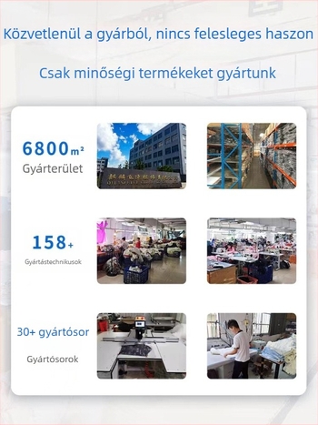 Férfi hímzett jogger nadrág, tavasz–ősz, széles szabású, lazább mindennapi munkaruházat