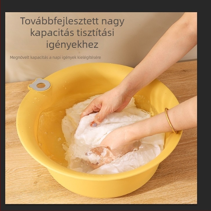 Miki egér arcképes műanyag mosdótál, falra szerelhető, vastag kivitel, gyerekeknek és diákoknak