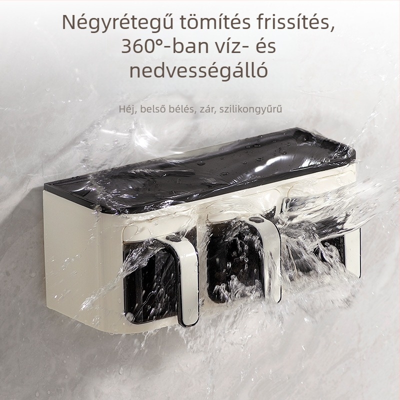 Nordic stílusú falra szerelhető fűszertartó készlet konyhához, só- és MSG palackokkal és üvegekkel