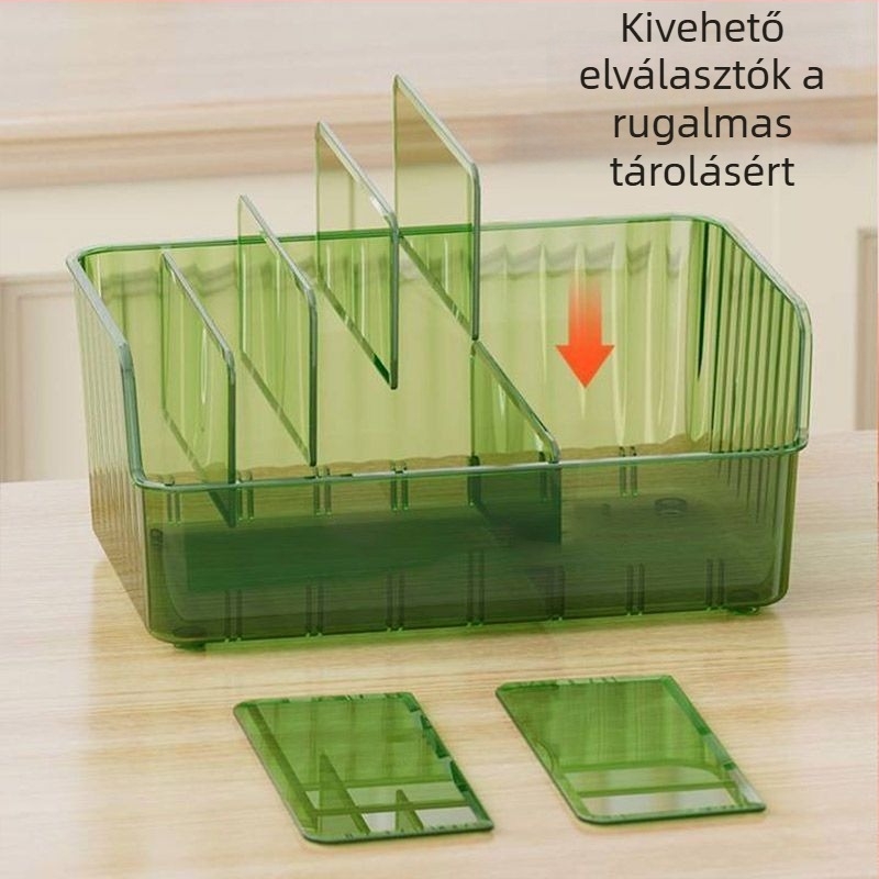 Konyhai pult melletti fűszertároló doboz, só- és fűszerrendező