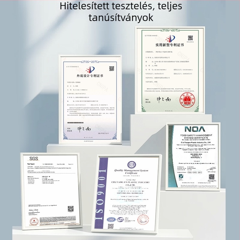 Élelmiszer-minőségű átlátszó PET Mason üveg fedéllel, nagy kapacitású tároláshoz nassolnivalókhoz, diófélékhez és aszalt gyümölcsökhöz