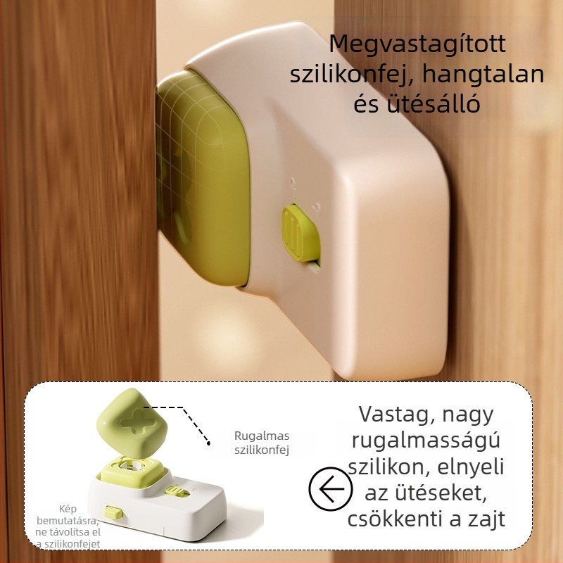 Gyerekeknek szóló szilikon ajtóvédő – dupla biztonság a csípés elleni védelemhez