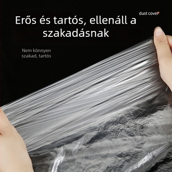 Egyszer használatos porvédő huzat ágyhoz és bútorokhoz elasztikus szegéllyel