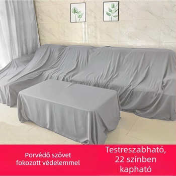 Textil kanapévédő huzat porálló anyagból, nappali bútorokhoz