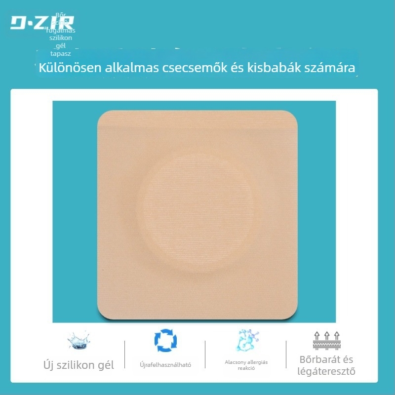 Hipoallergén, elasztikus tapaszok ízületekhez és akupunktúrás pontokhoz, üres ragasztó tapaszok testreszabáshoz