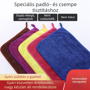 Mikroszálas mop kendő, nedvszívó, vízjelek nélkül