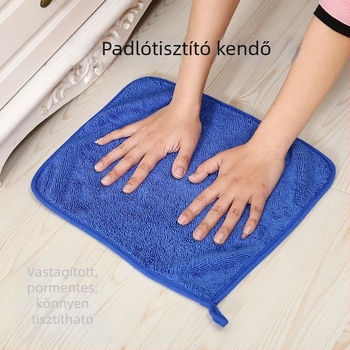 Mikroszálas mop kendő, nedvszívó, vízjelek nélkül