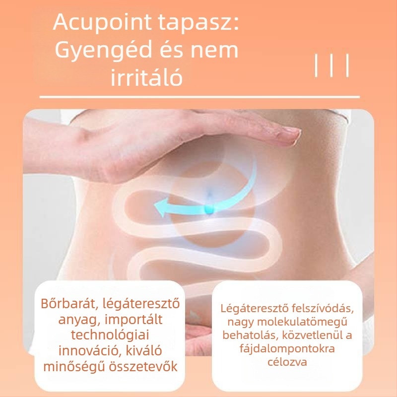 Gyomorrefluxz tapasz akuponti pontokkal a gyomor diszkomfortjának enyhítésére