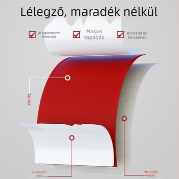 Red Tiger Wanjin önmelegedő pasztás tapaszok nyakra, vállra, derékra és a lábak diszkomfortjának enyhítésére, 10 darabos csomag