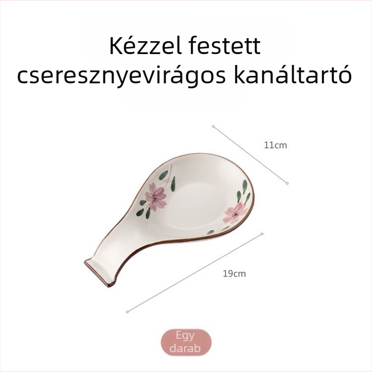 Japán stílusú kerámia konyhai eszközök tárolója a pultra