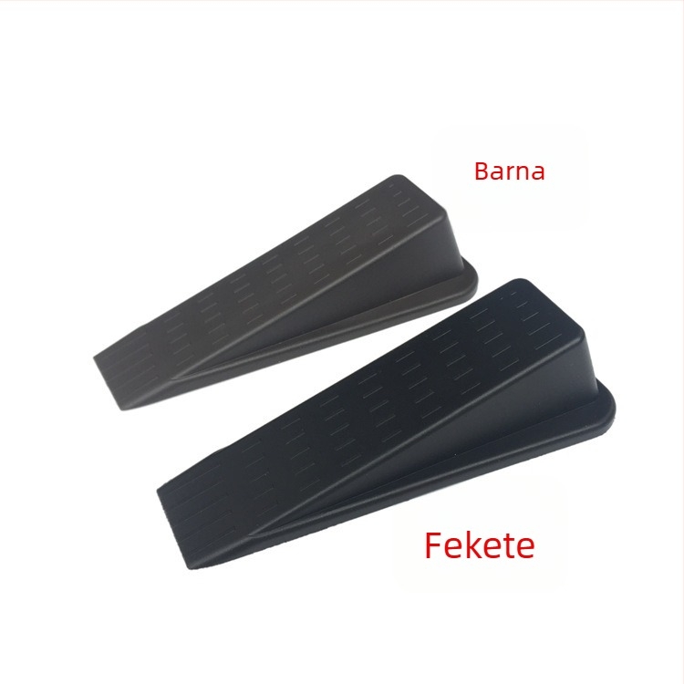 Fúrás nélküli mobil ajtóstop PVC puha gumi