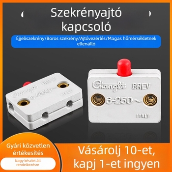 Szállodai éjjeliszekrény és gardrób ajtajának érintésérzékelője proximitás mikrokapcsolóval
