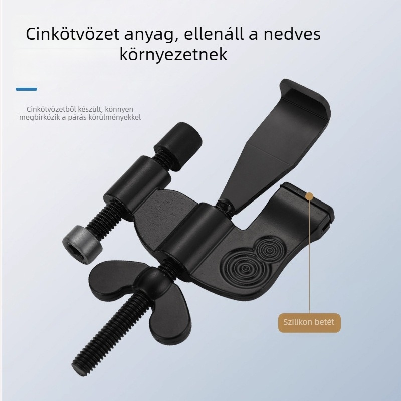 Pillangó ajtóstopper, lopás elleni védelemmel, otthonra és szállodába, beépített telepítés