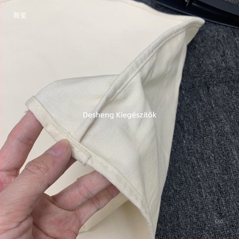 Félhosszú porvédő huzat kosztümök és kabátok számára, pamut anyagú