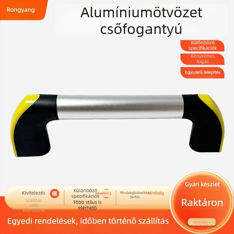Alumínium-ötvözet cső alakú fogantyú szekrényekhez, ruhásszekrényekhez, ajtókhoz, fiókokhoz és szerszámosládákhoz