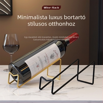 Vasművészeti boros állvány – dekoráció a nappaliba, új kínai stílusú luxus belső dekoráció