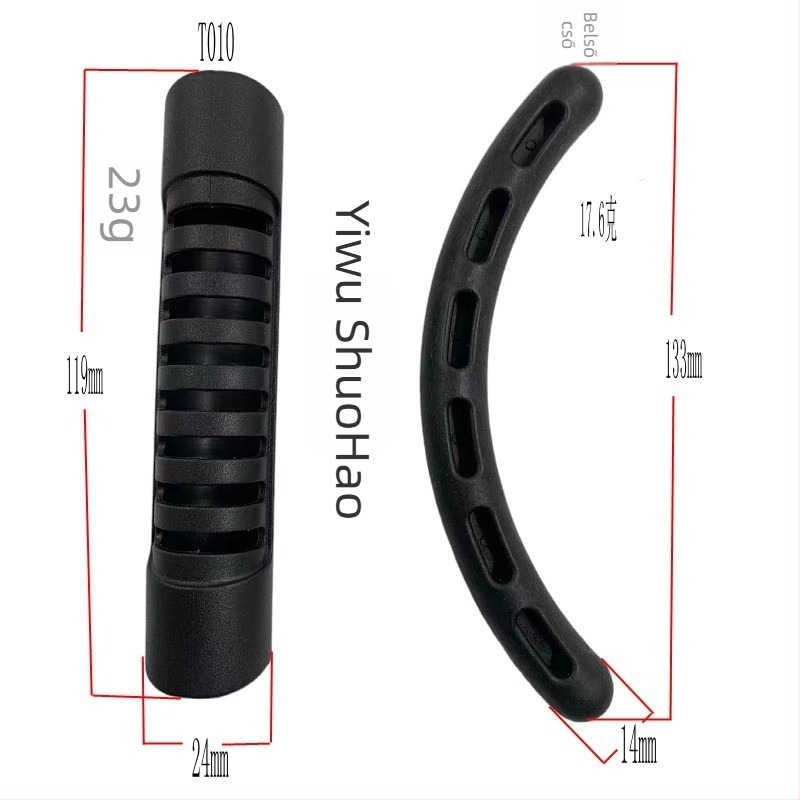 PVC poggyász fogantyú szőtt pánttal