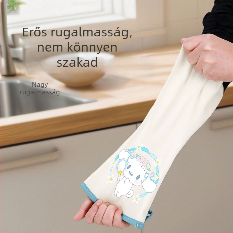 Nitril kesztyűk mosogatáshoz, konyhai használatra, tartósak, vízállóak, élelmiszer-minőségű nitril, otthoni tisztítás és mosás