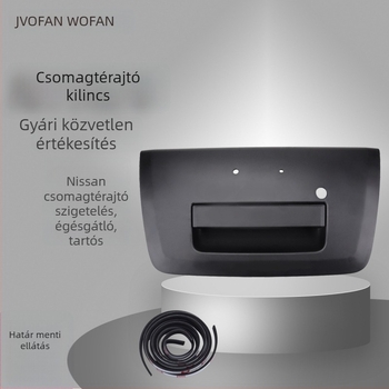 Nissan csomagtérajtó kilincs, fekete műanyag autóalkatrész, modell cp-2648-01