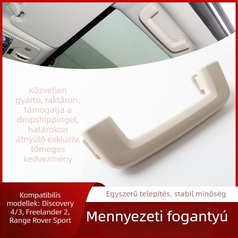 Beige műanyag belső karfa és ajtókilincs Land Rover Discovery 4, Freelander 2 és Range Rover Sport modellhez