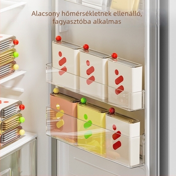 Maszk tároló doboz fedéllel, rétegzett kozmetikai rendező ABS anyagból