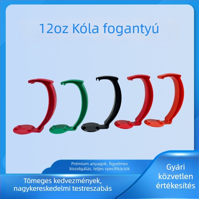 Műanyag fogantyú 355 ml-es italos dobozokhoz