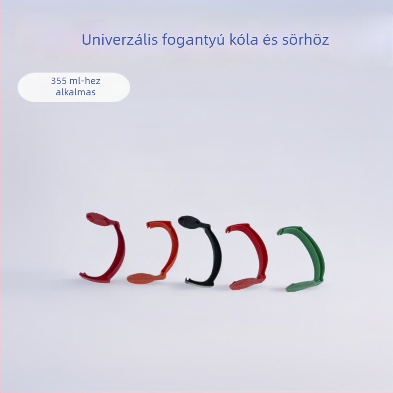 Műanyag fogantyú 355 ml-es italos dobozokhoz