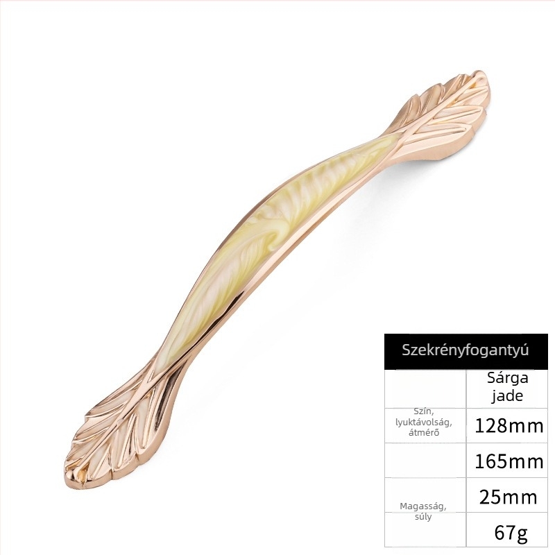 Európai stílusú antik bronz szekrényfogantyú, gardróbhoz és fiókhoz, modern minimalist dizájn, egylyukú szerelés