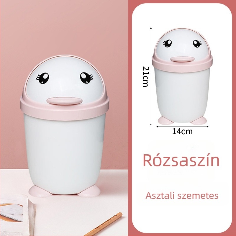 Kompakt autós kuka lengőfedéllel, aranyos mini, elegáns dizájn